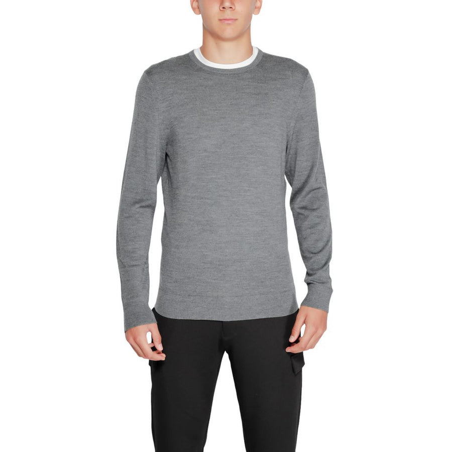 Gray Recycled Wool Sportswear