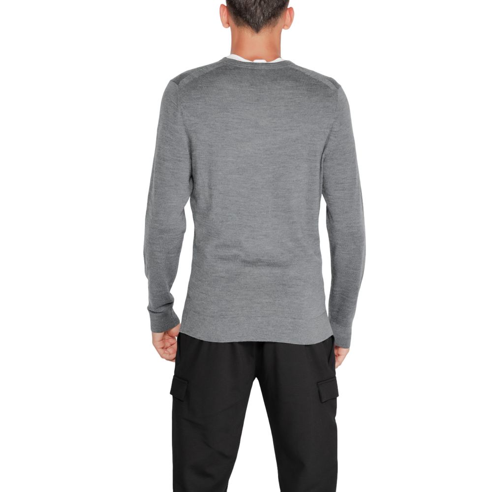 Gray Recycled Wool Sportswear