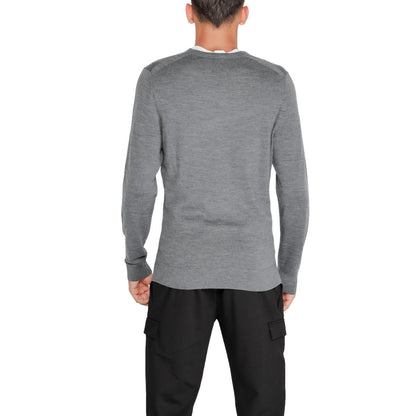 Gray Recycled Wool Sportswear