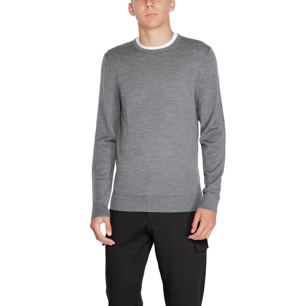 Gray Recycled Wool Sportswear