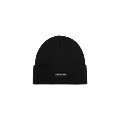 Black Recycled Polyester Cap (Baseball Hat)