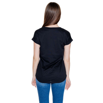 Black Cotton T-Shirt