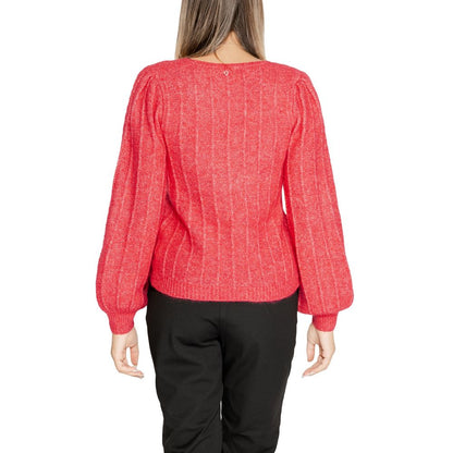 Pink Polyester Sweatshirt