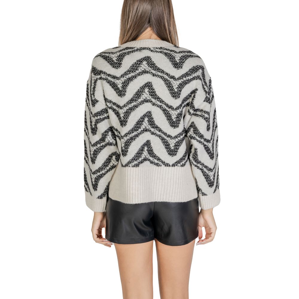 White Marabou Sweater