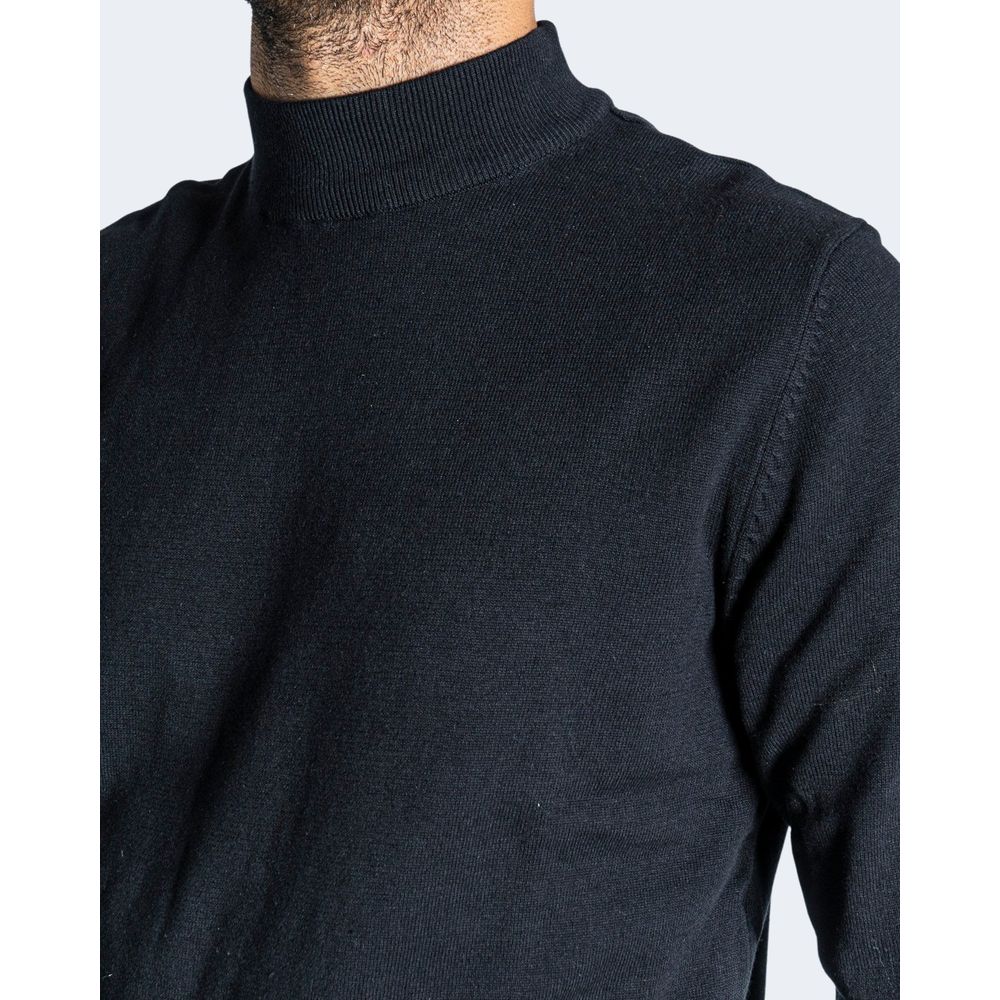 Black Cotton Sweatshirt