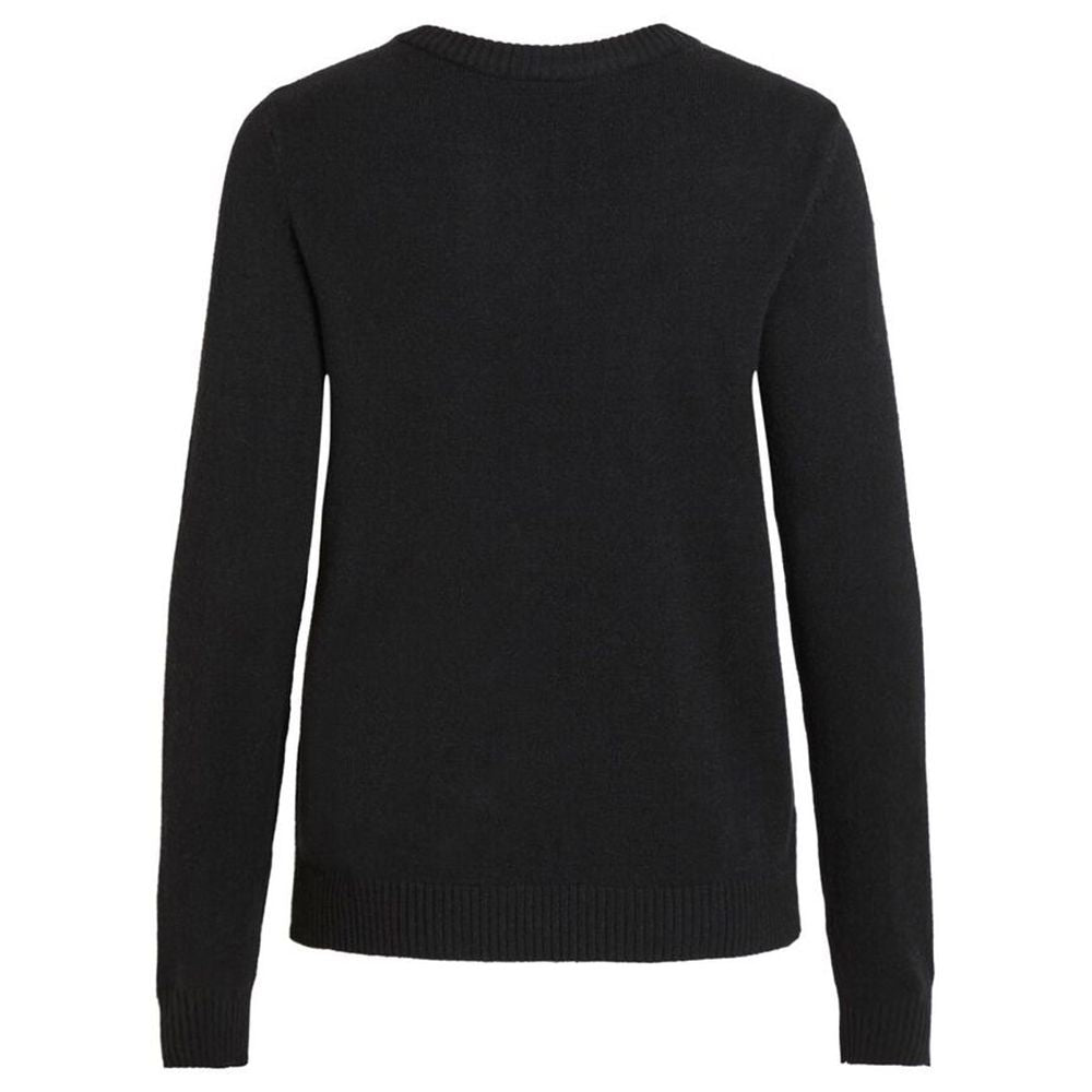 Black Viscose Sweatshirt