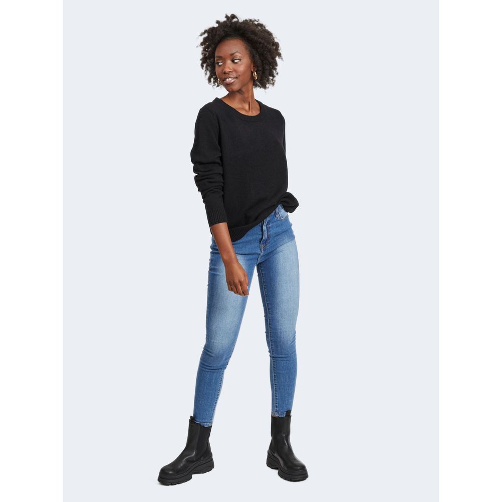 Black Viscose Sweatshirt