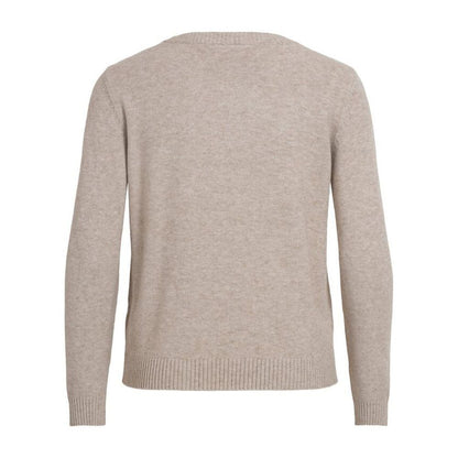 Beige Viscose Sweatshirt