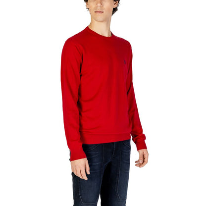 Red Cotton Sweatshirt