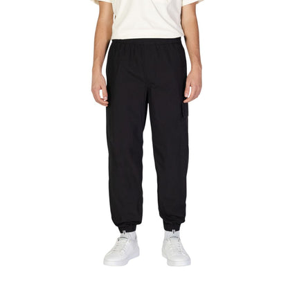 Black Cotton Joggers (Workout Pants)