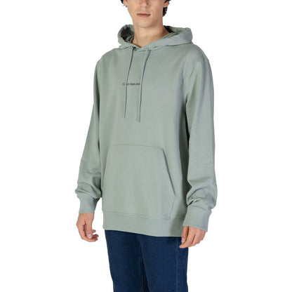 Green Cotton Hoodie