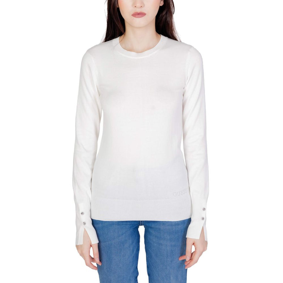 White Cotton Sweatshirt
