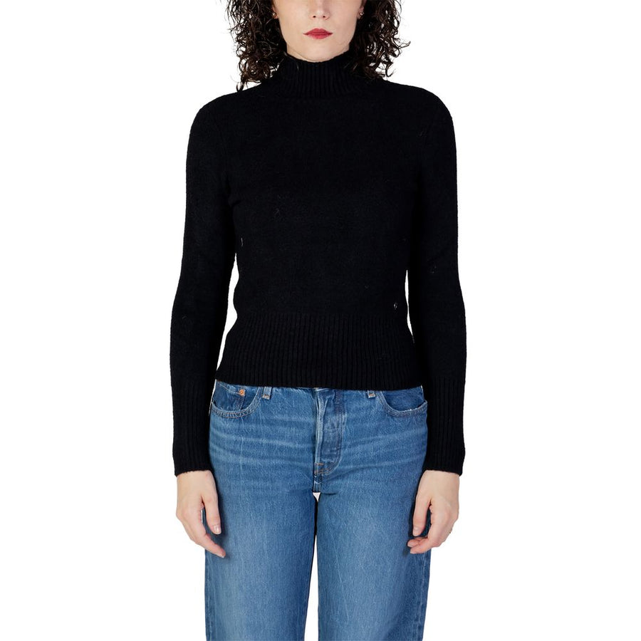 Black Polyamide Turtleneck