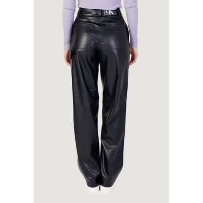 Black Recycled Polyester Pant