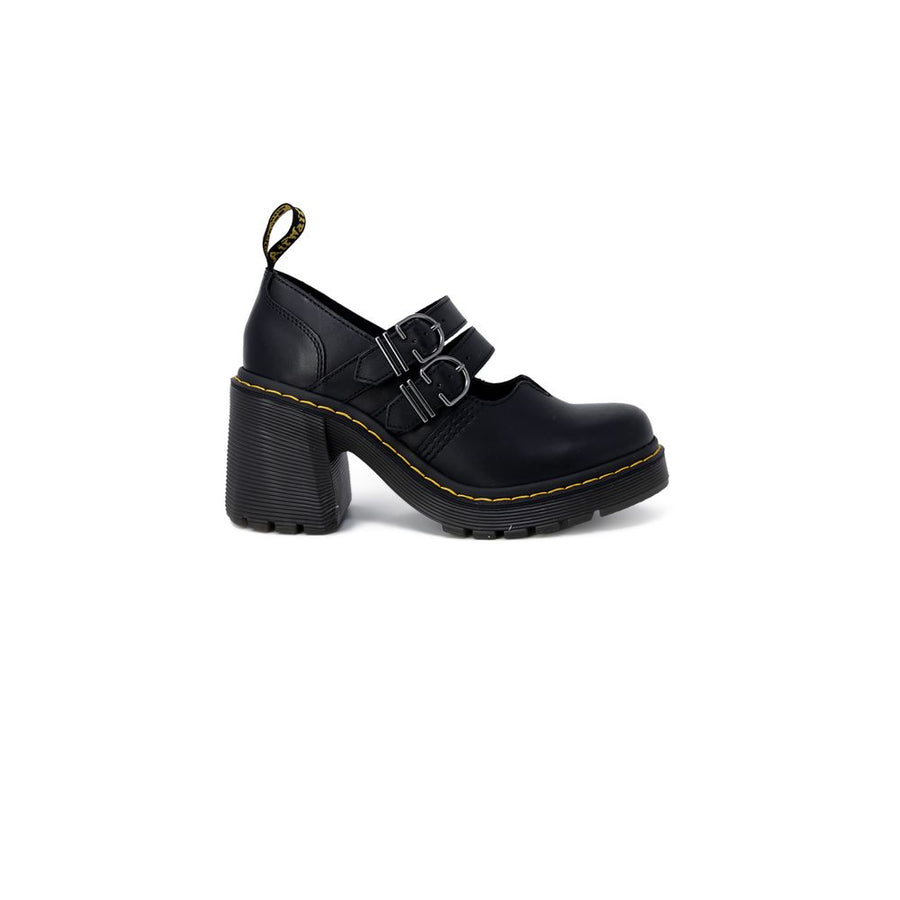 Black Leather High Heel