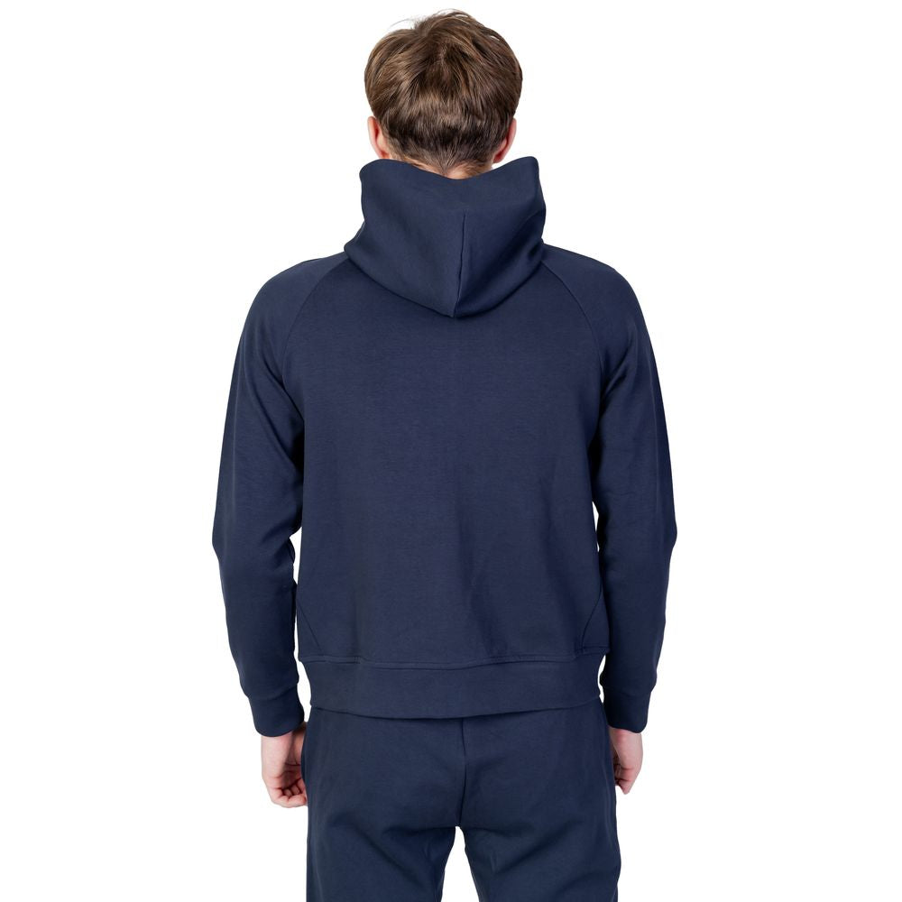 Blue Cotton Hoody