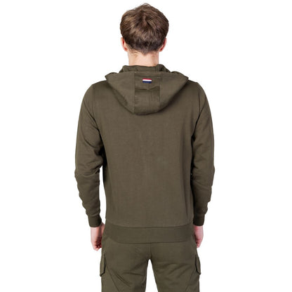 Green Cotton Hoodie