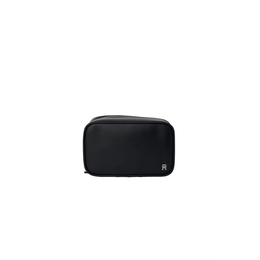 Black Leather Clutch Bag