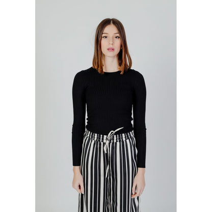 Black Viscose Sweatshirt