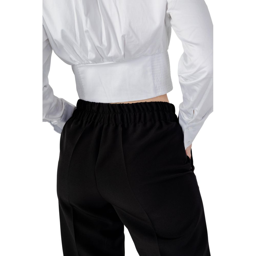 Black Polyester Dress Pants