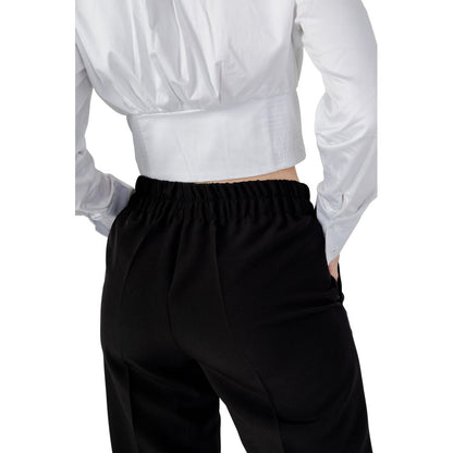 Black Polyester Dress Pants