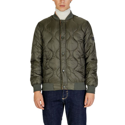 Green Polyamide Jackets & Coat