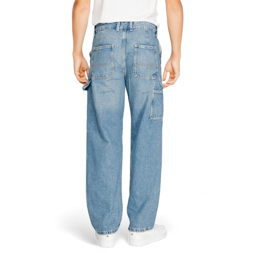 Blue Cotton Relaxed Fit Jeans
