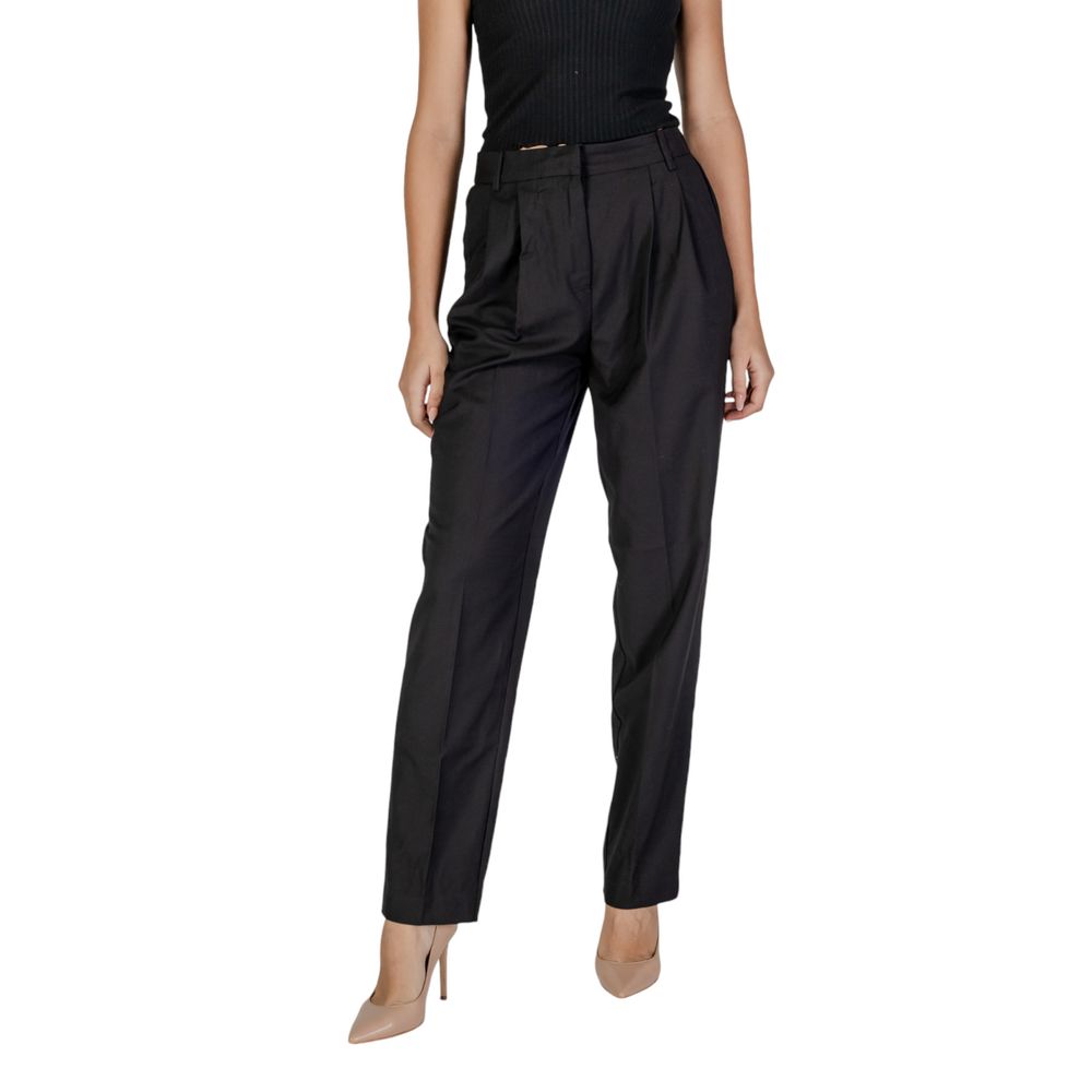 Black Polyester Pant