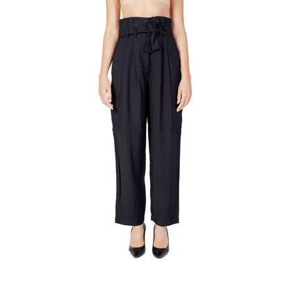 Black Viscose Pant