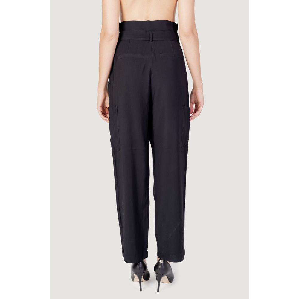 Black Viscose Pant