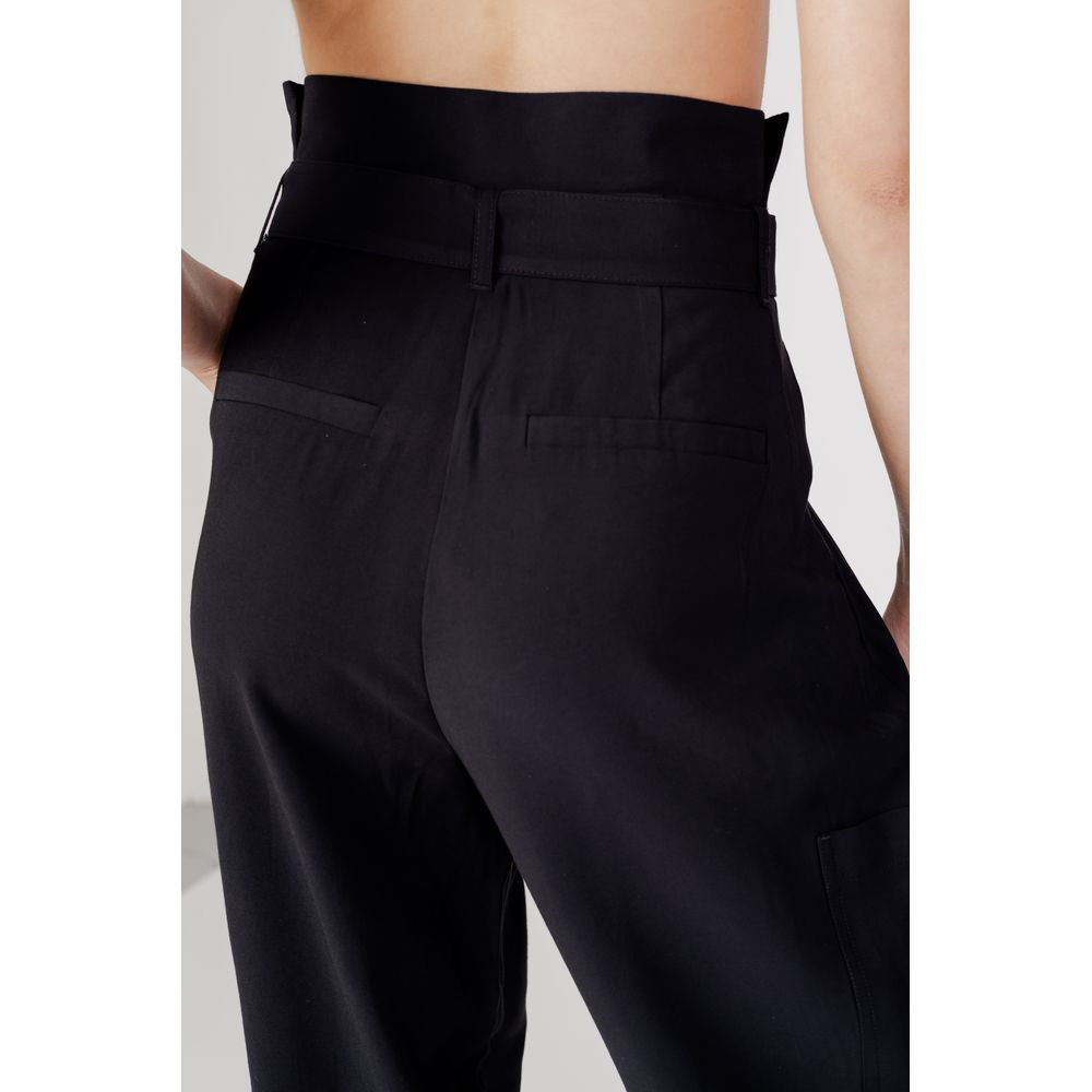 Black Viscose Pant