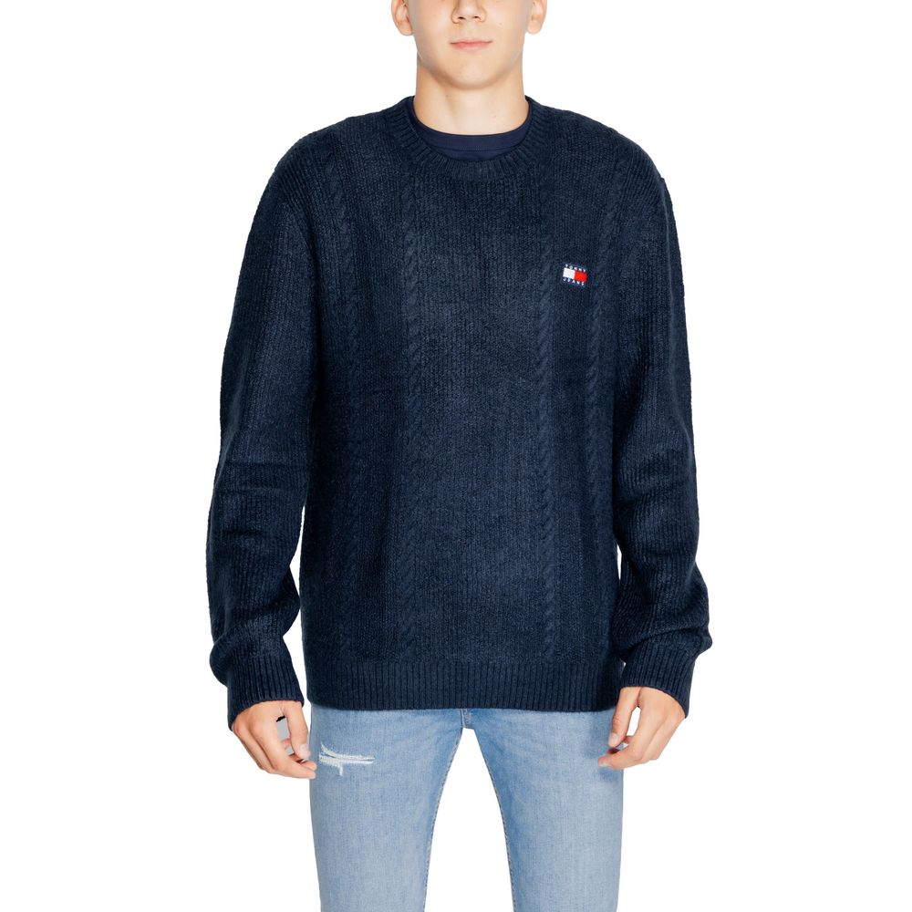 Blue Marabou Sweater