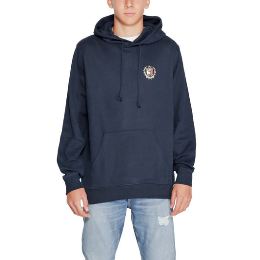 Blue Cotton Hoodie