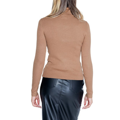 Brown Viscose Sweatshirt
