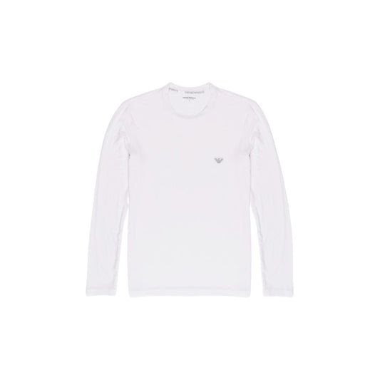 White Modal Long Sleeve T-Shirt