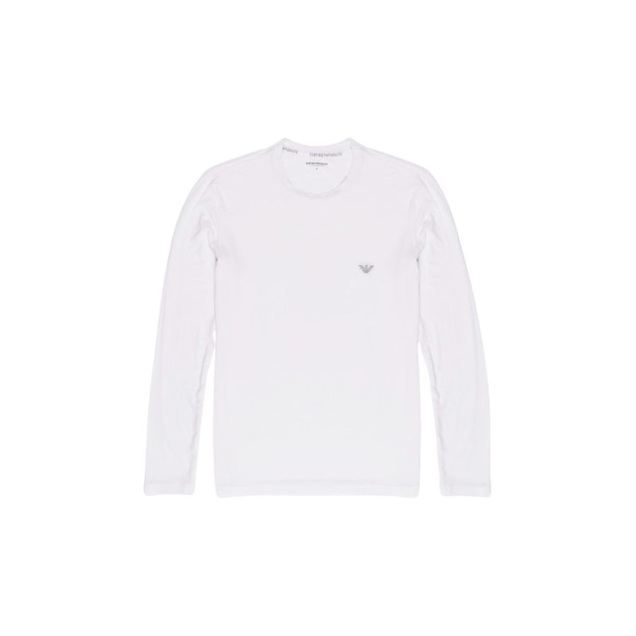 White Modal Long Sleeve T-Shirt