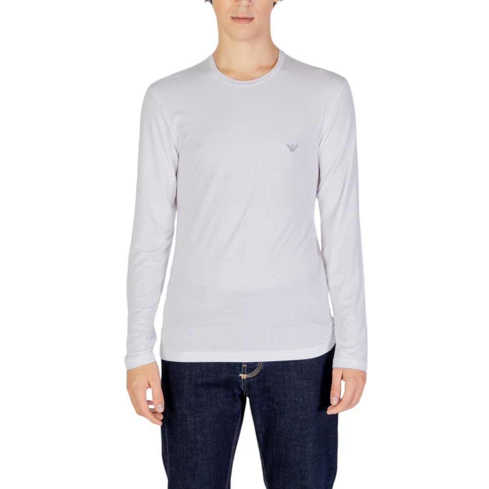 White Modal Long Sleeve T-Shirt