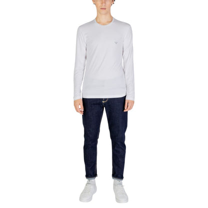 White Modal Long Sleeve T-Shirt