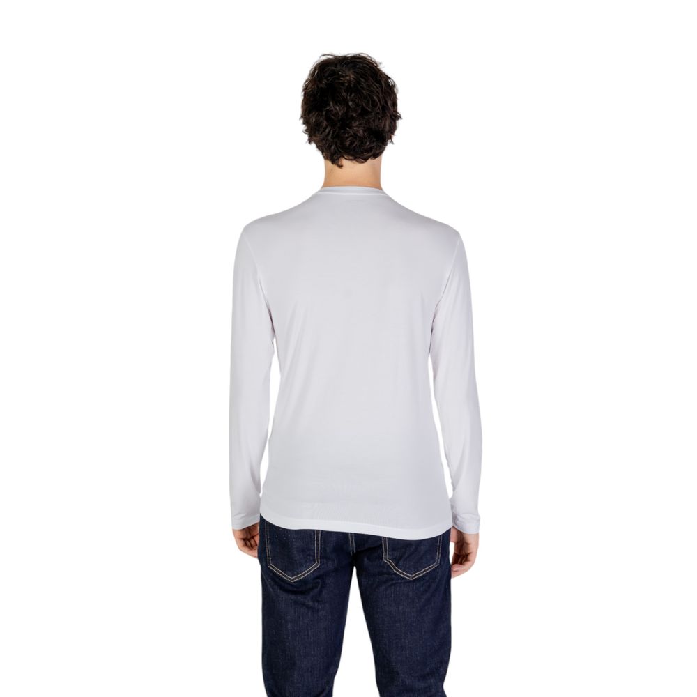 White Modal Long Sleeve T-Shirt