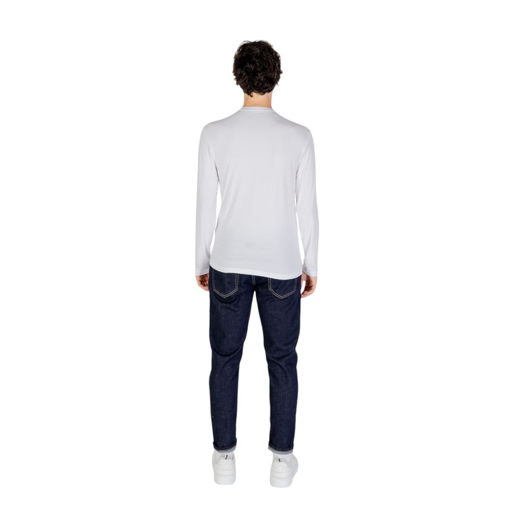 White Modal Long Sleeve T-Shirt