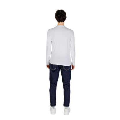 White Modal Long Sleeve T-Shirt