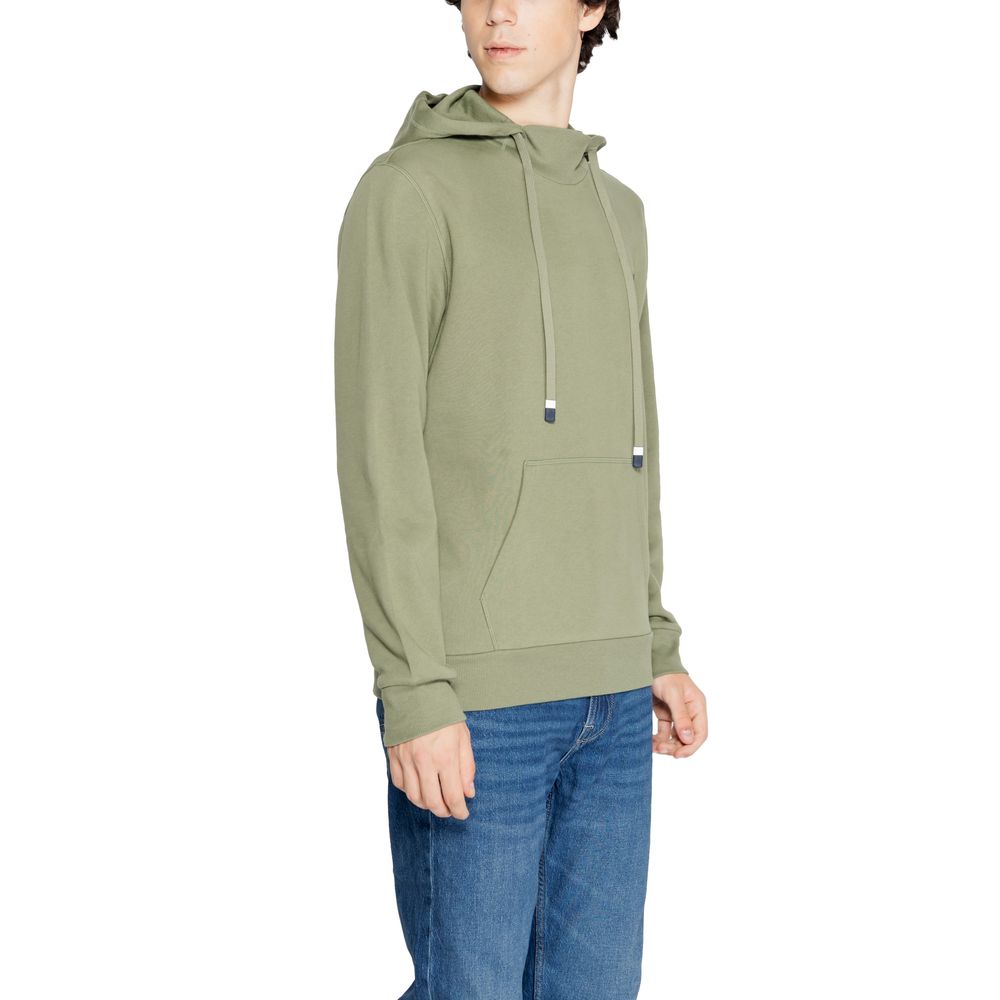 Green Cotton Hoodie