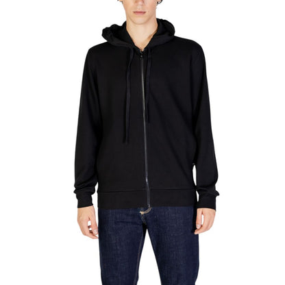 Black Polyester Hoody