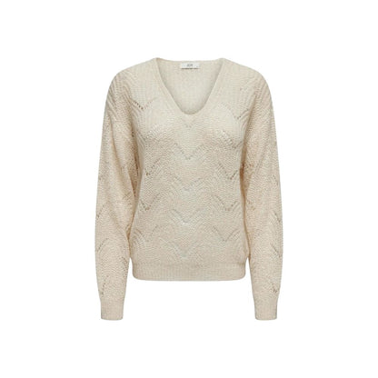 Cream Marabou Sweatshirt