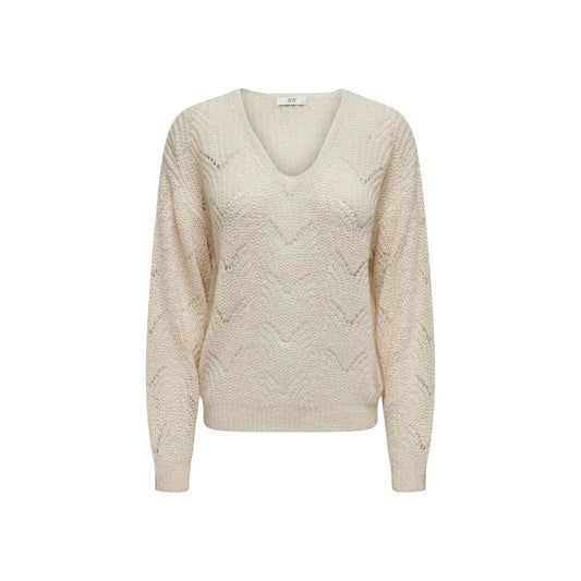 Cream Marabou Sweatshirt