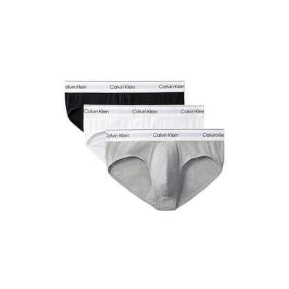 Gray Cotton Briefs