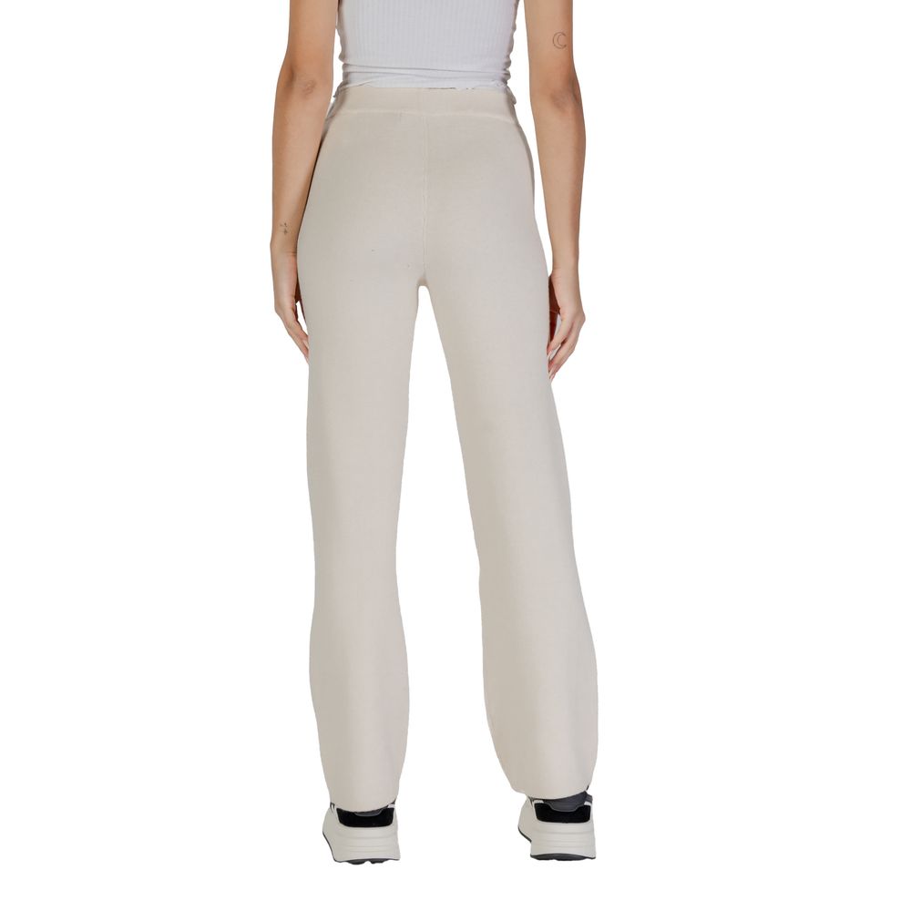 Cream Viscose Pant