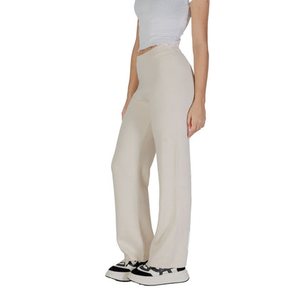 Cream Viscose Pant
