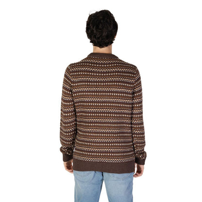 Brown Cotton Sweatshirt