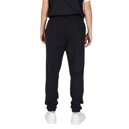Black Cotton Joggers (Workout Pants)
